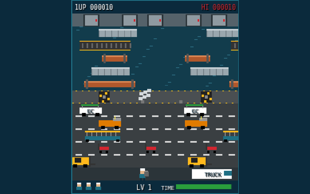 Mech Room Crossing game screenshot